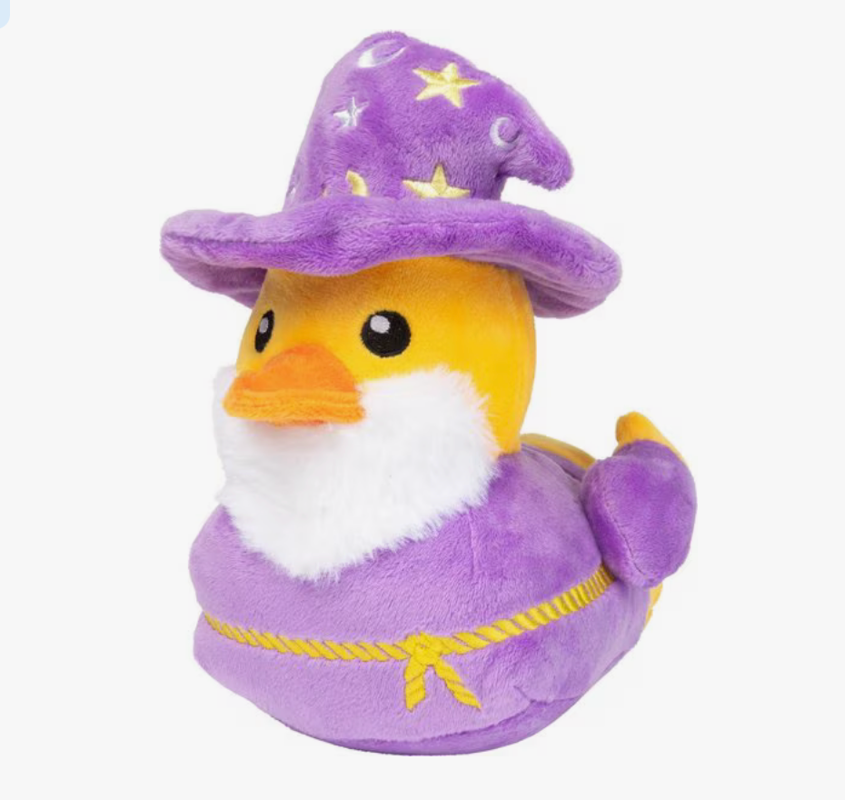 FuzzYard Sirius Quack Squeaky Plush Dog Toy, Small