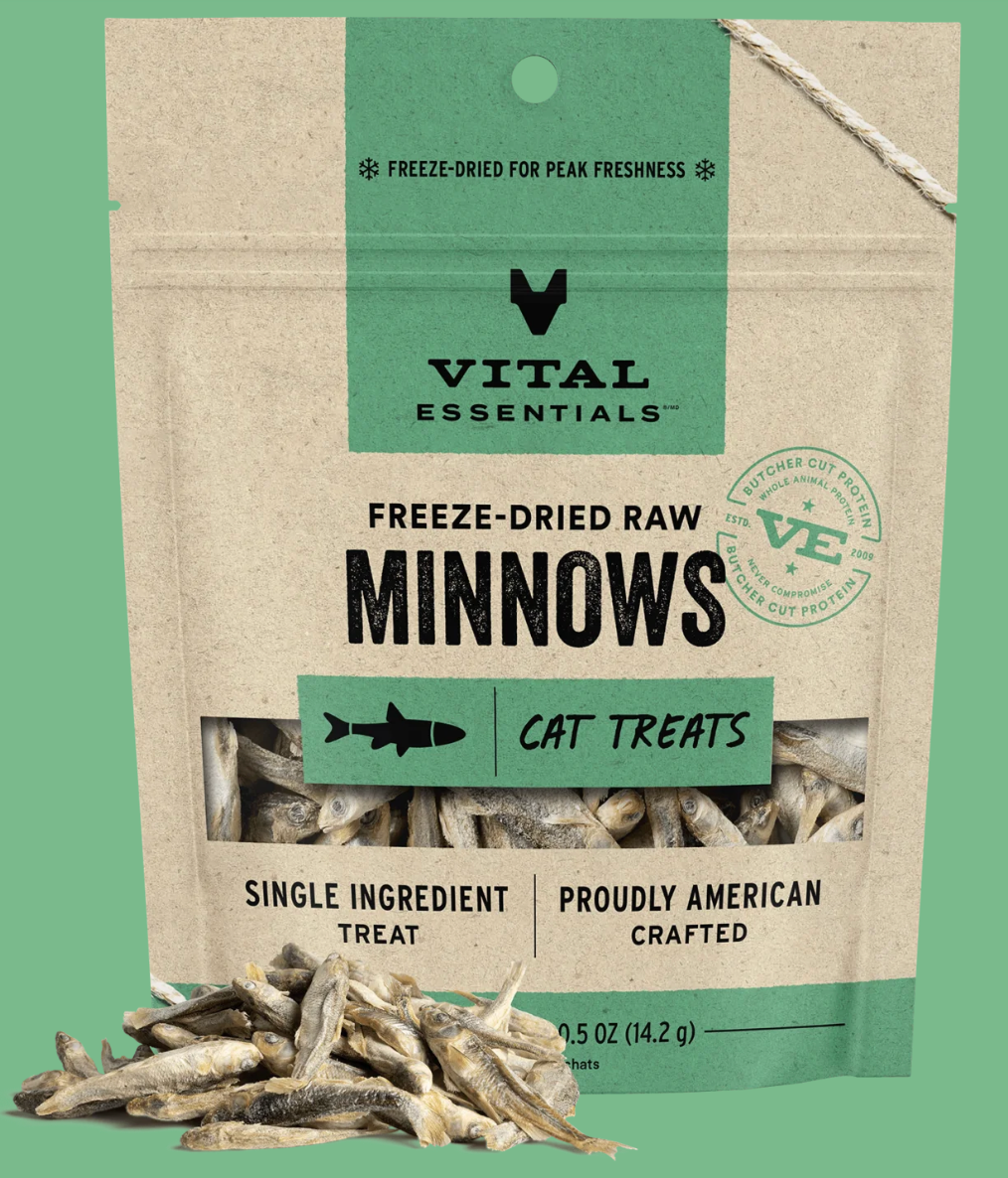 Vital Essentials Freeze-Dried Minnows Cat Treats