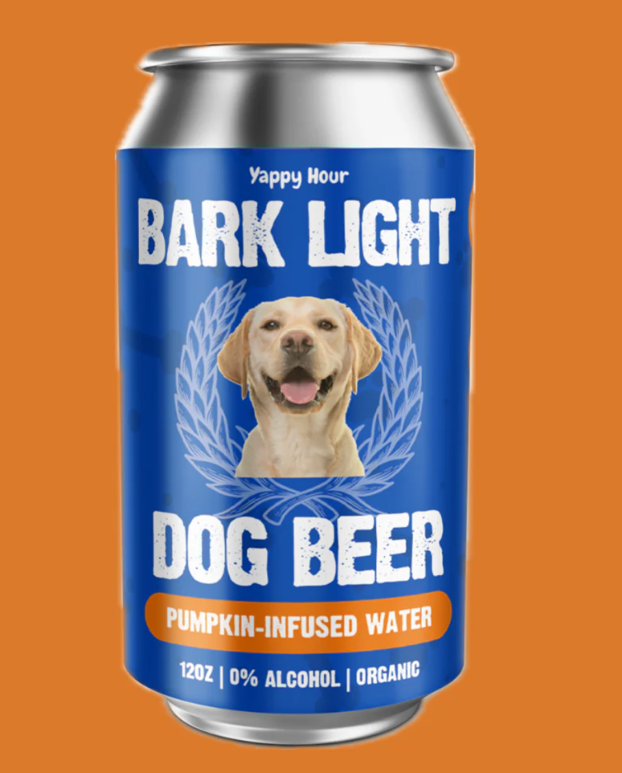 Yappy Hour Bark Light Dog Beer Pumpkin Infused Water