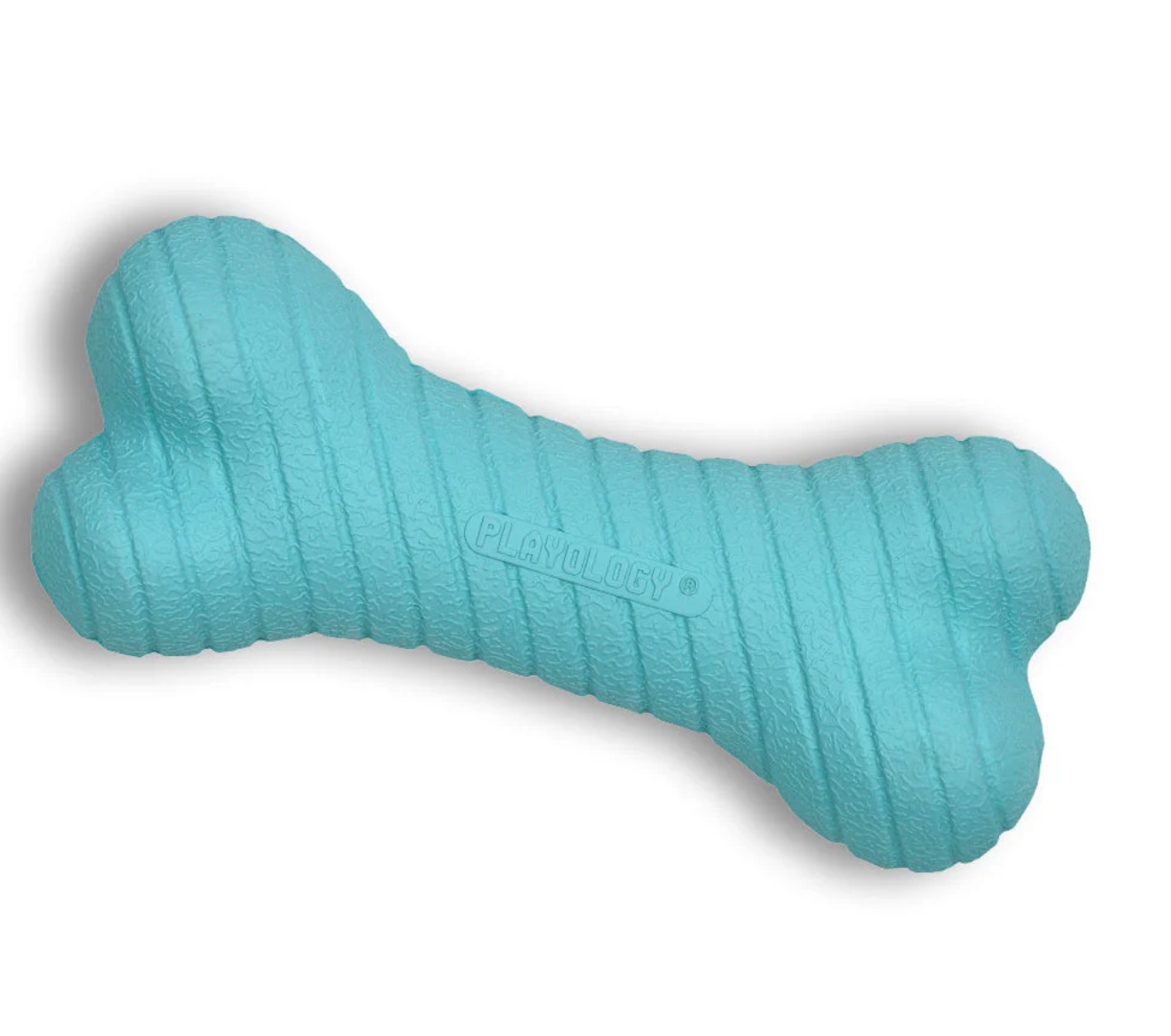 Playology Dual Layer Bone - Medium Peanut Butter