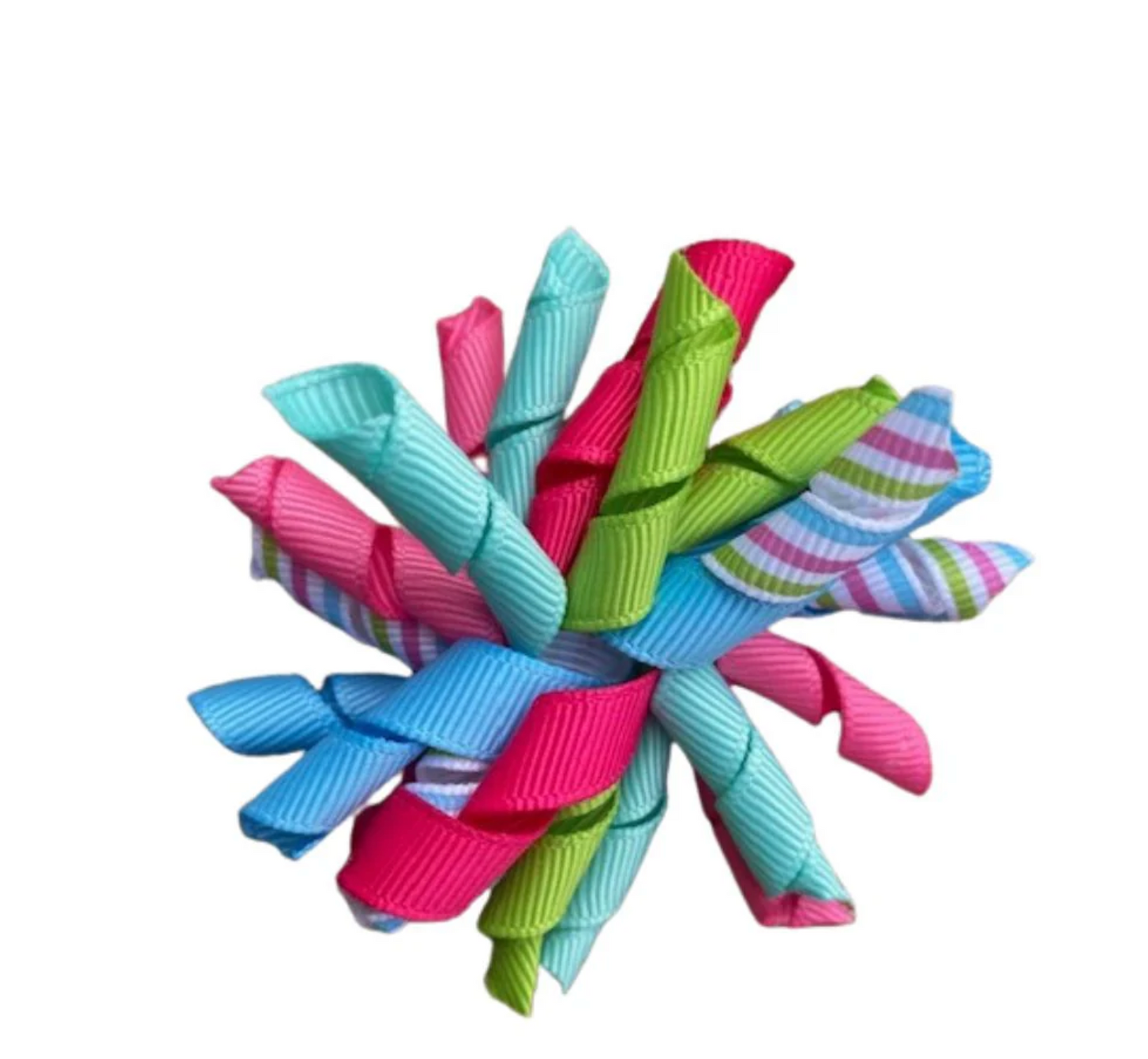 Chloe-Max Corkscrew Hairbow