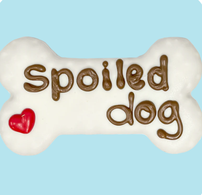 Cookie Spoiled Dog 6" Bone