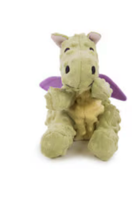 go dog Bubble Plush Dragons Squeaky Dog Toy