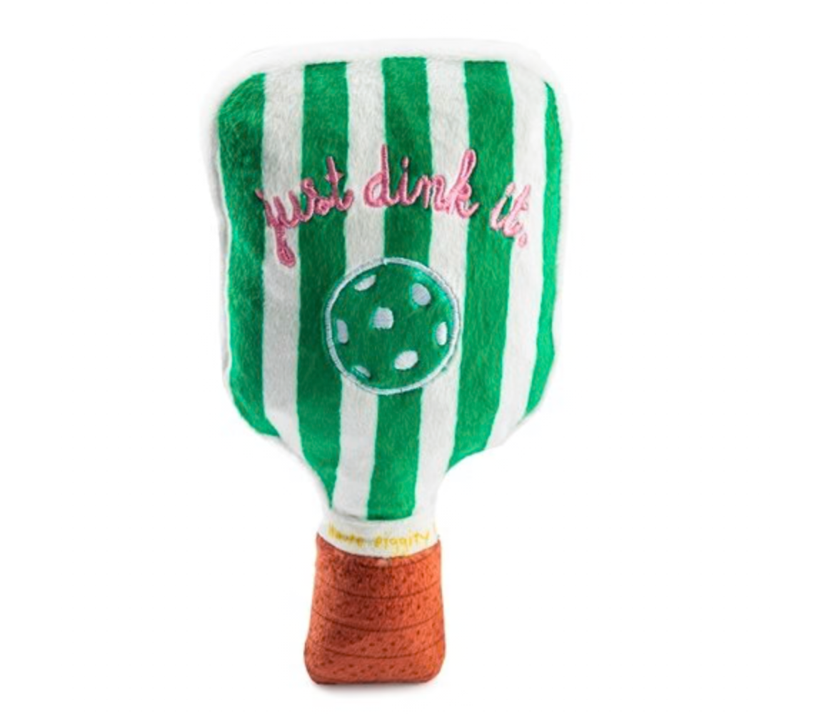 Haute Diggity Dog Green Stripe Pickleball Paddle