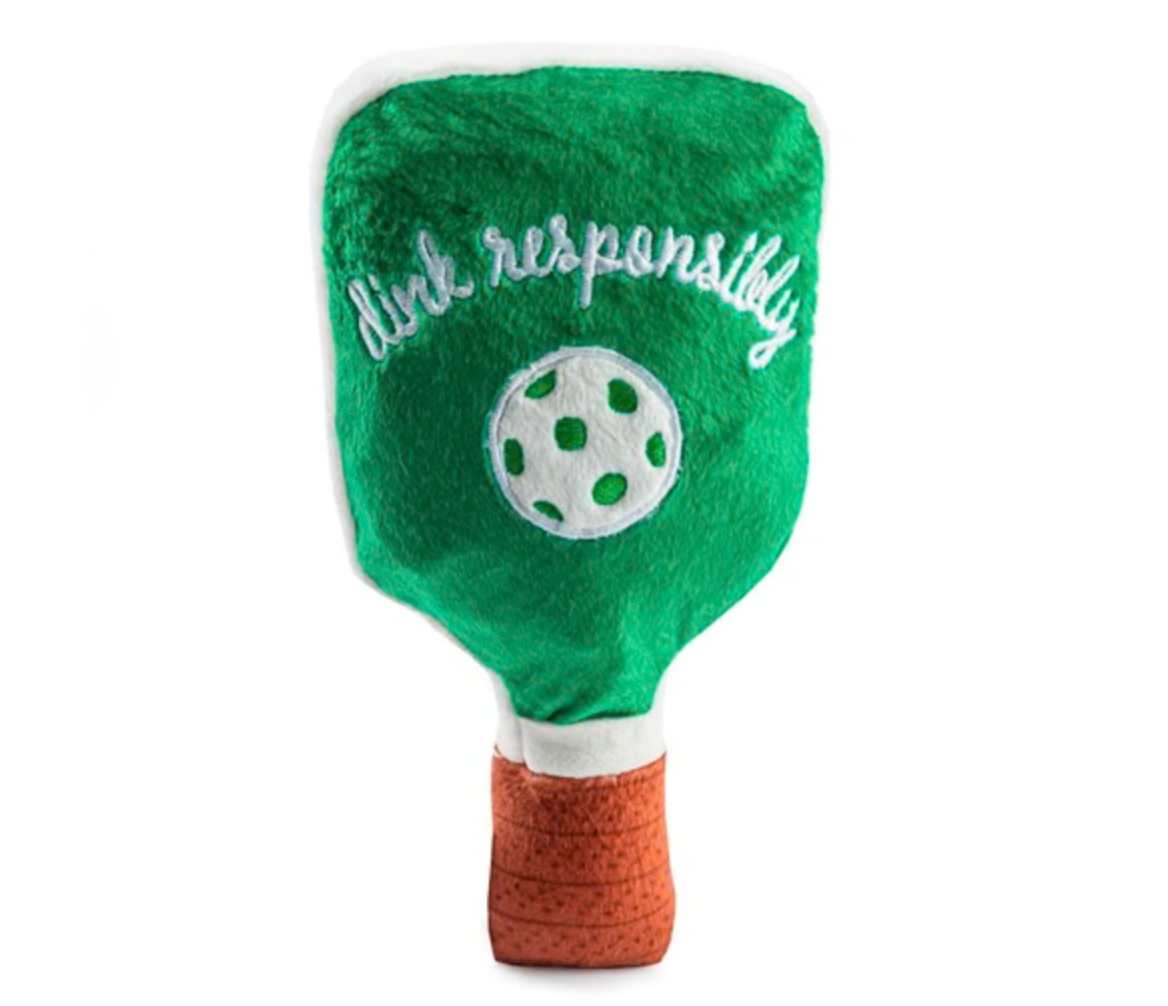 Haute Diggity Dog Green Stripe Pickleball Paddle