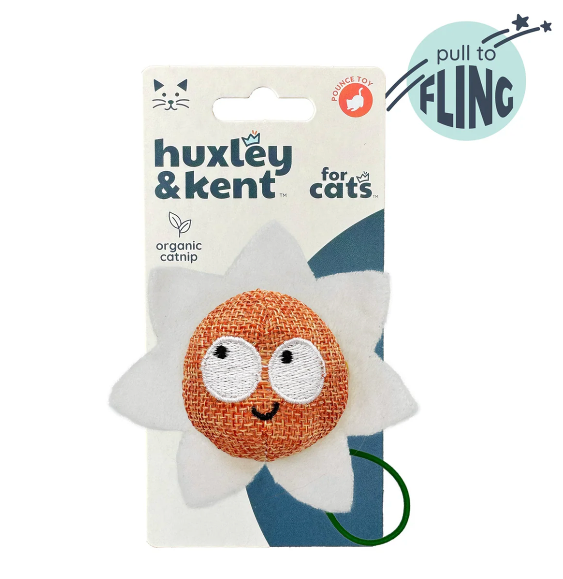 Huxley & Kent flower flinger cat toy