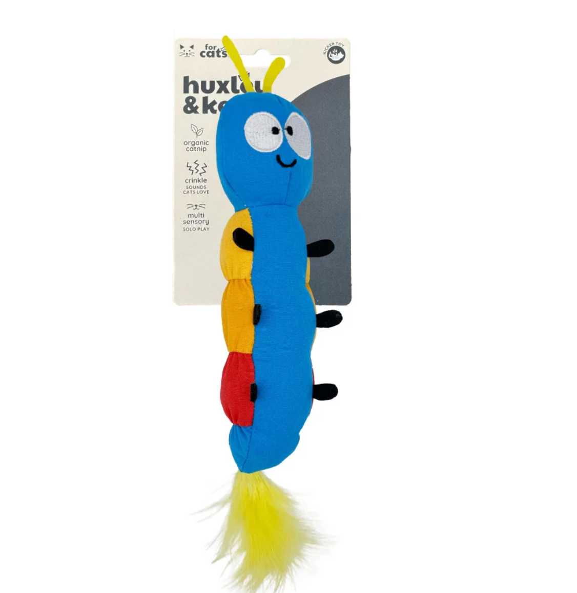 Huxley & Kent caterpillar kicker cat toy