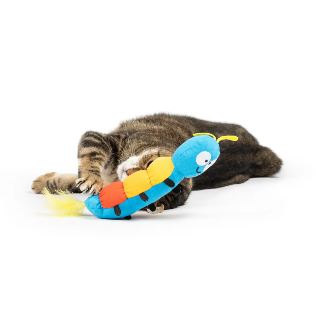 Huxley & Kent caterpillar kicker cat toy