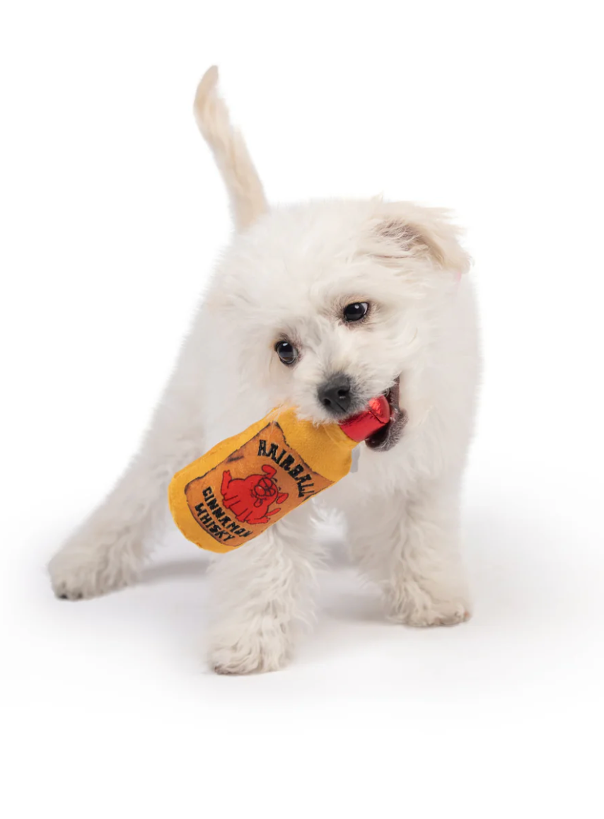 Huxley & Kent tiny tuff hairball cinnamon whisky