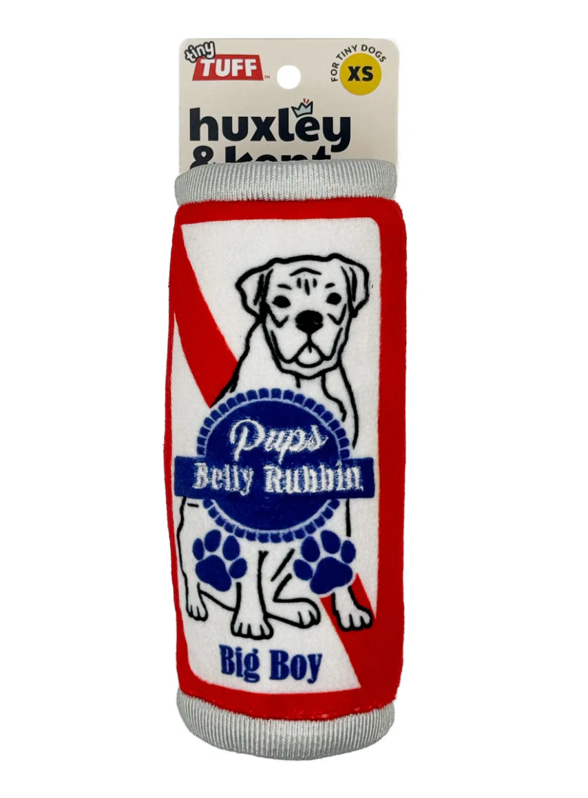 Huxley & Kent tiny tuff pups belly rubbin