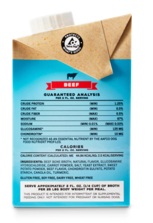 Brutus Bone Broth Mini Hip & Joint Formula - Beef Bone Broth
