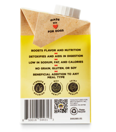 Brutus Bone Broth Mini Hip & Joint Formula - Chicken Bone Broth