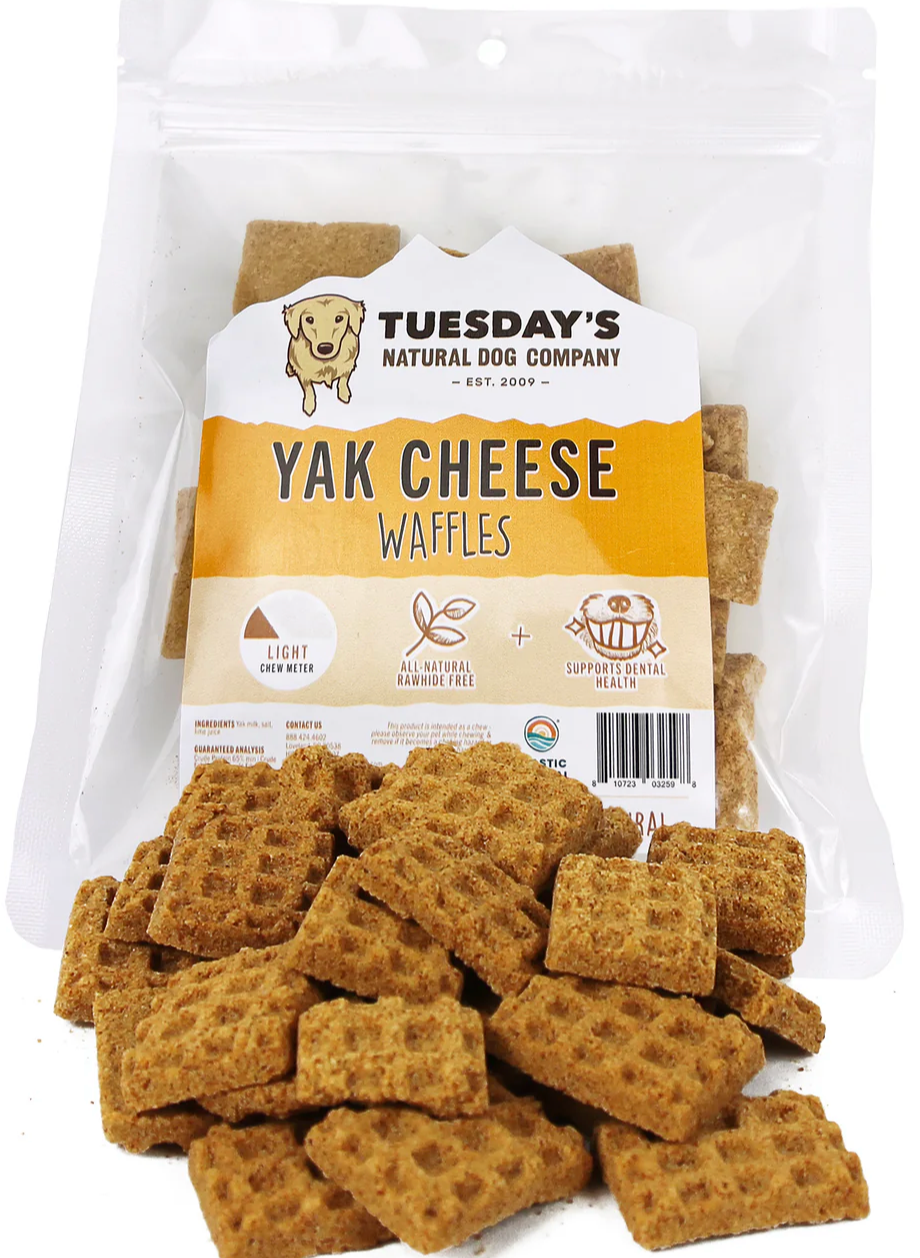 Tuesday's Yak Cheese Waffles - 4 oz
