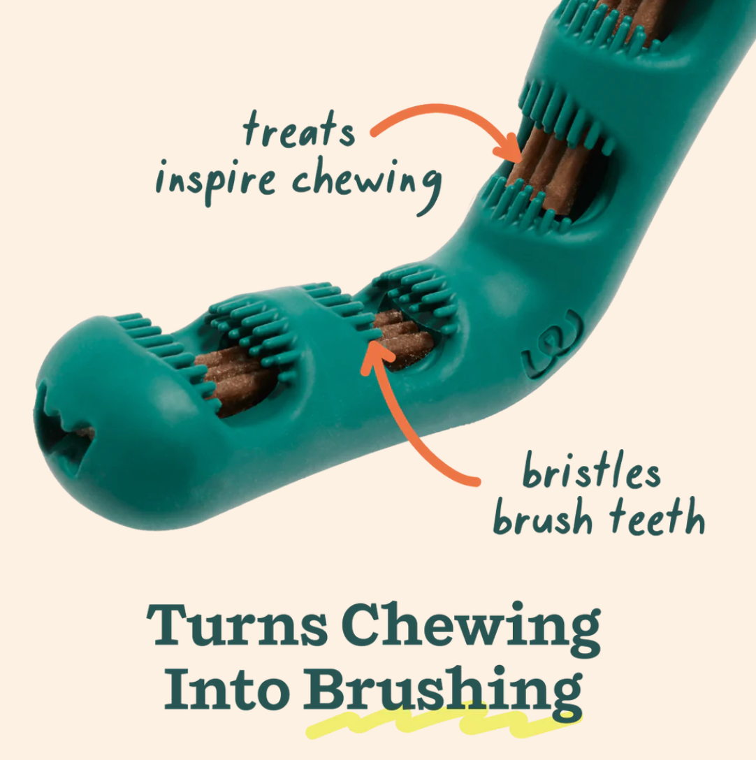 Woof Pet The Bite n' Brush