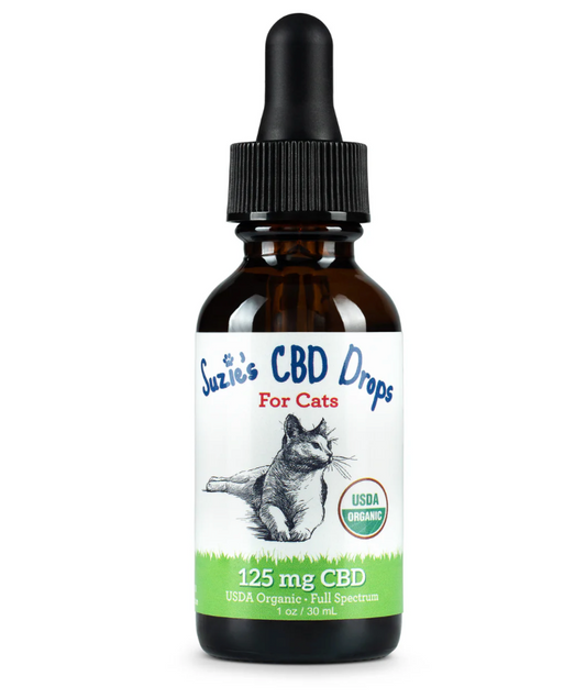 Suzie's 125 mg CBD Oil for Cats