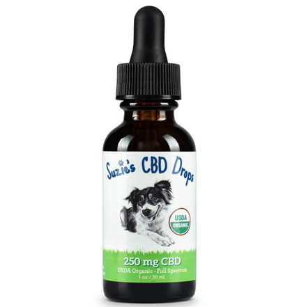 Suzie's 250 mg CBD Oil for Dogs