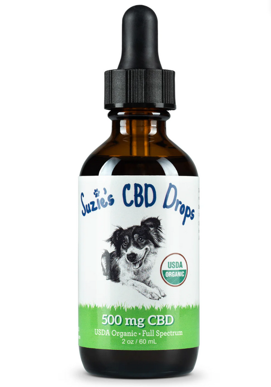 Suzie's 500 mg CBD Oil for Dogs