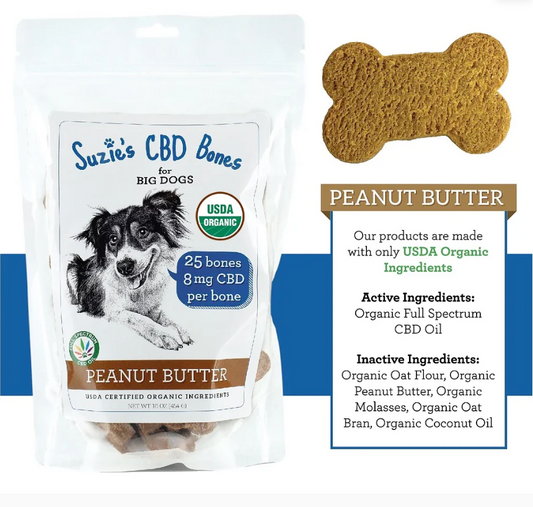 Suzie's CBD Bones for Big Dogs