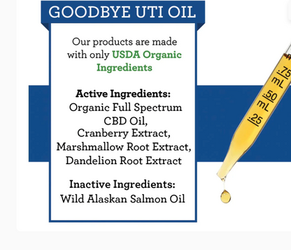 Suzie's CBD Drops - UTI Support