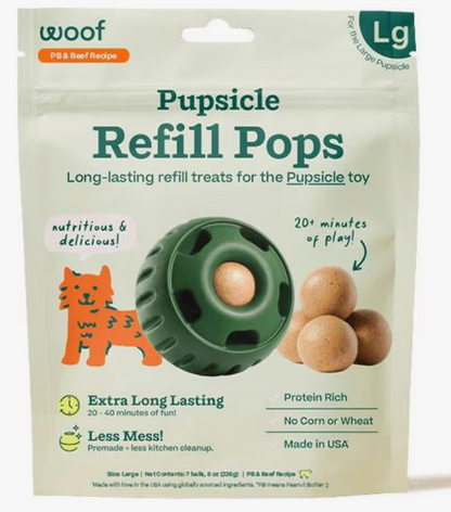 Woof Pupsicle Pops Refill