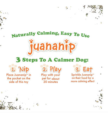 Doggijuana Tuffer Chewer Refillable Eggs and Bacon Dog Toy, Medium