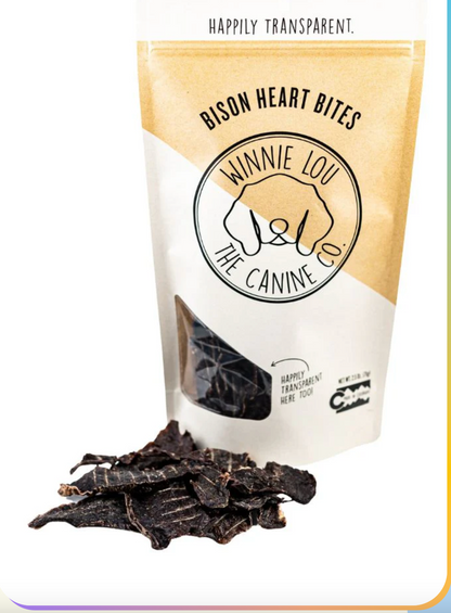 Winnie Lou Bison Heart Tidbits