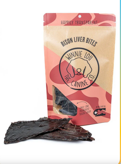 Winnie Lou Bison Liver Bites