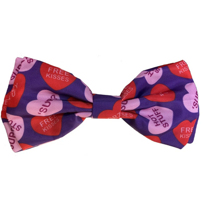 Huxley & Kent Convo Hearts Bow Tie