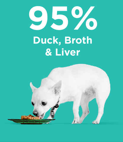 Rawbble® Wet Food for Dogs – Duck Paté Recipe