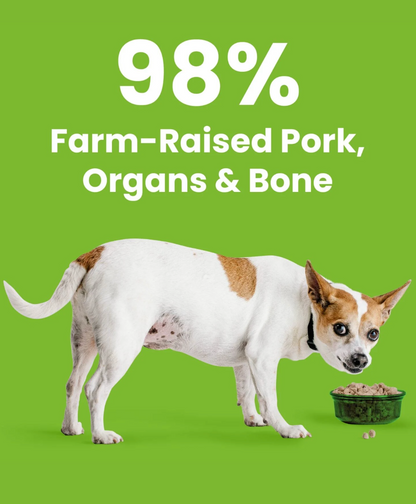 Rawbble® Freeze-Dried Food for Dogs – Pork Recipe
