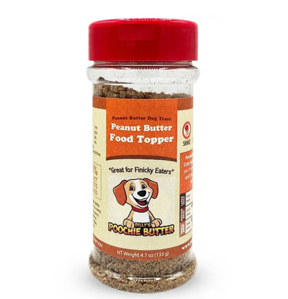 Poochie Butter Peanut Butter Dog Food Topper All Natural 4.7oz