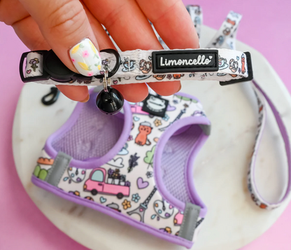 Lola & Louie Limoncello Kitty in Paris Kitty Collar