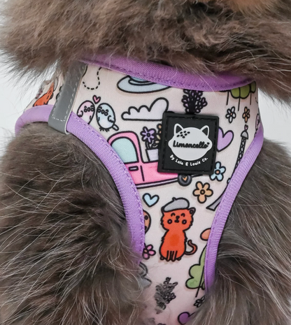 Lola & Louie Limoncello Kitty In Paris Kitty Harness