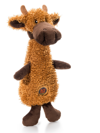 Outward Hound Scruffles Plush Dog Toy, Moose