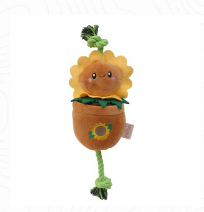 Territory Flower Treat & Tug Dog Toy