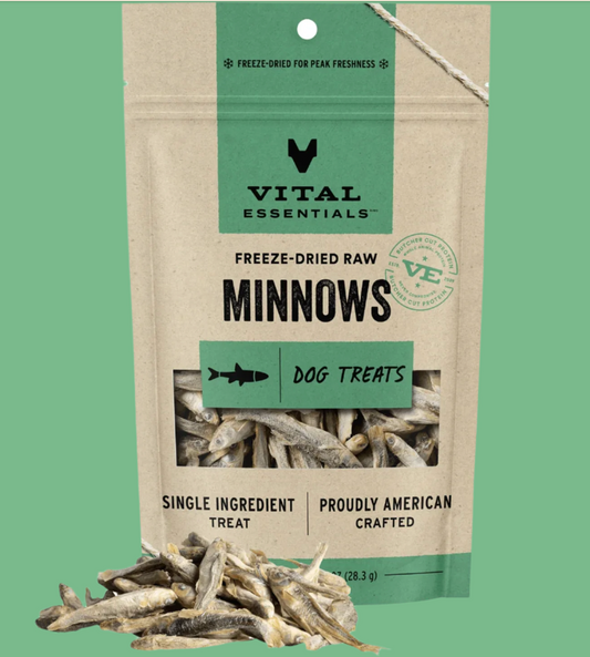 Vital Essentials Freeze-Dried Minnows Dog Treats