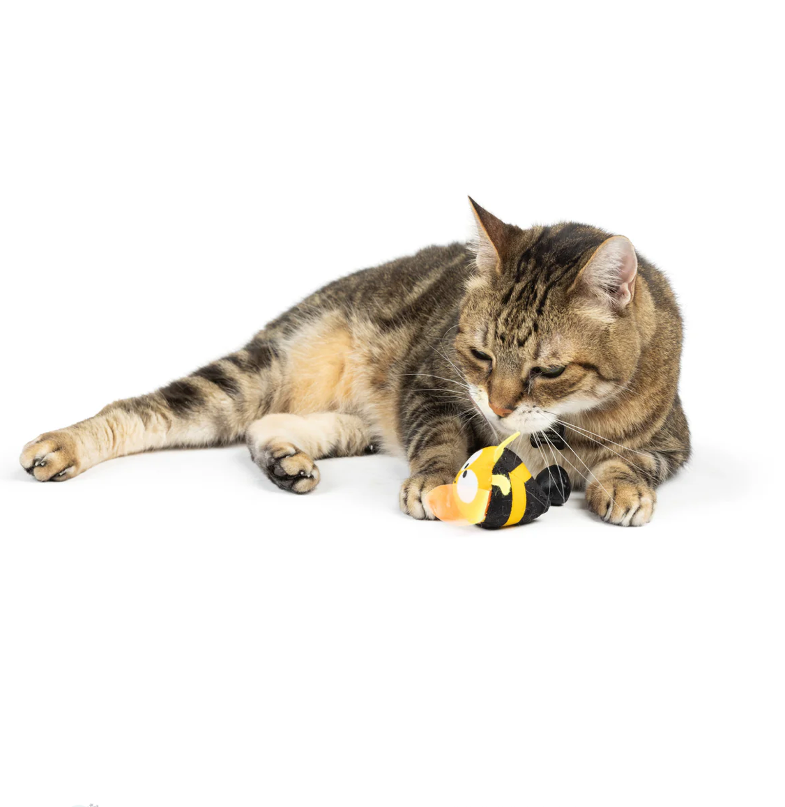 Huxley & Kent bumble bee flinger cat toy