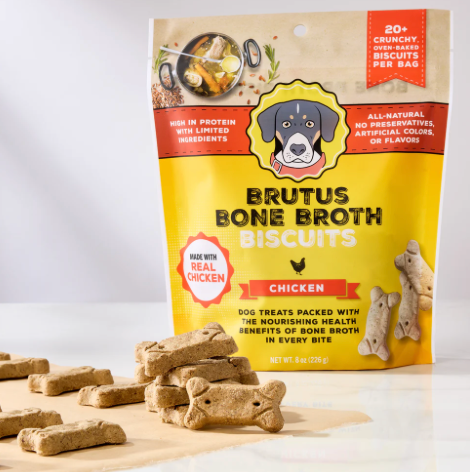 Brutus Bone Broth Brutus Broth Biscuits - Chicken (New Formula!)