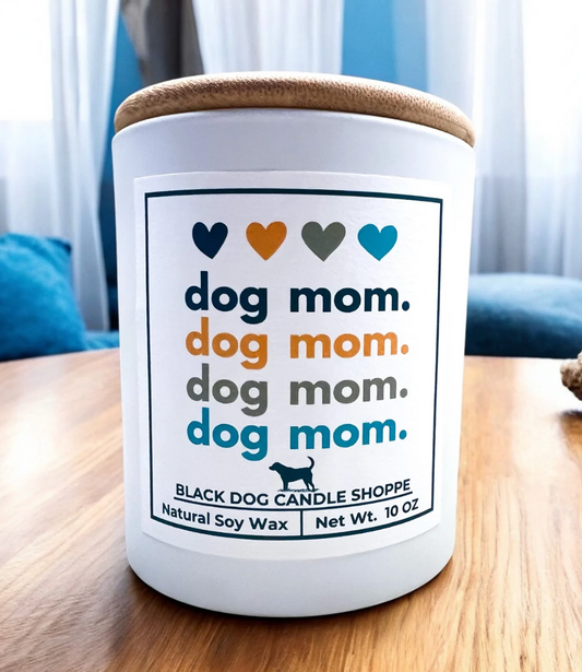 The Black Dog Candle Co. Dog Mom Candle