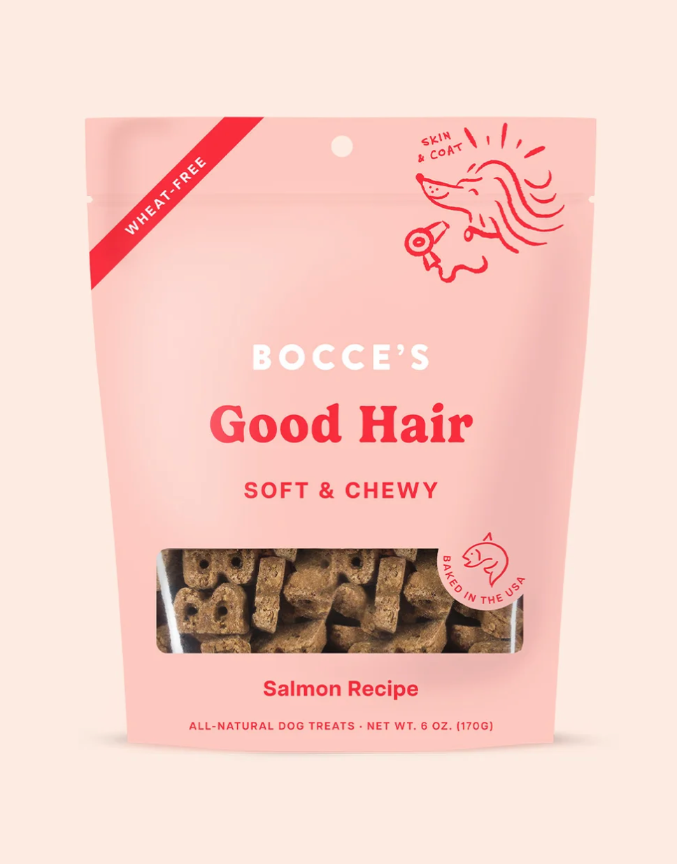 Bocce's Good Hair Soft & Chew Treats