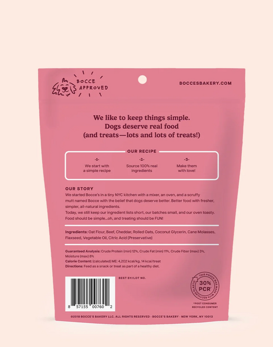 Bocce's Bakery Say Moo Soft & Chewy Treats
