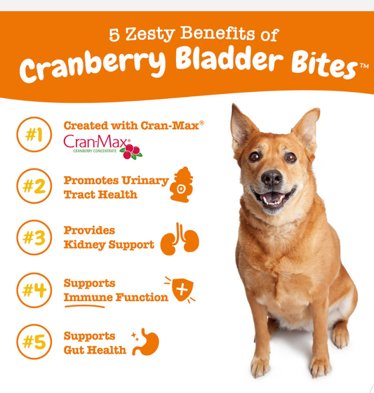 Zesty Paws Urinary Tract (UT) Bites For Dogs
