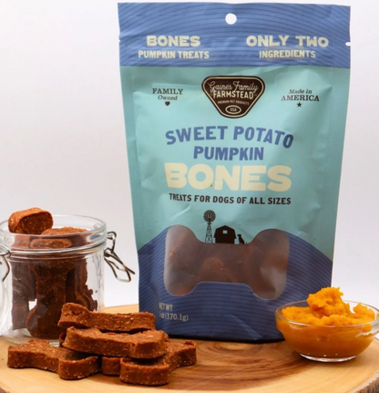 Gaines Family Farmstead Sweet Potato Pumpkin Bones